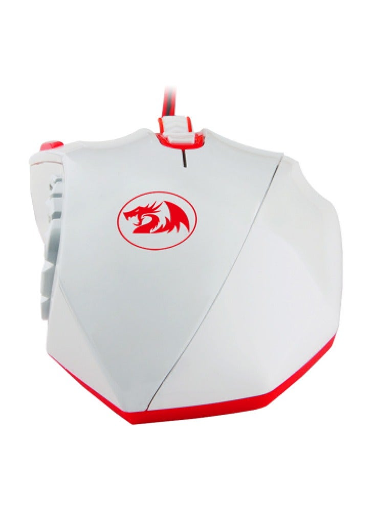 REDRAGON M901 PERDITION 3 Wired Gaming Mouse – 24000DPI (White) - 1200FPS , Super Fast Game Engine - Image 3