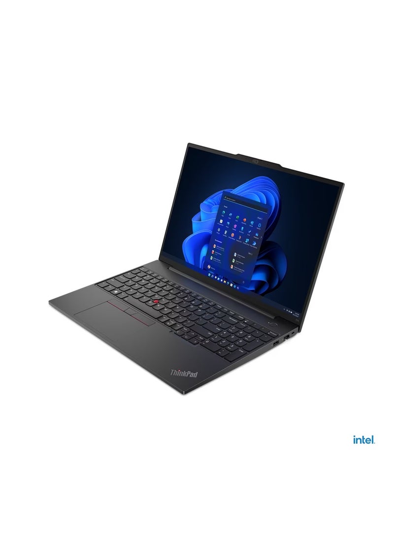 ThinkPad E16 Gen 1 (Upgraded Version) Laptop With 16-Inch WUXGA Display, Core i7-13700H Processor/16GB RAM/512GB SSD/Windows 11 Pro/Integrated Intel Iris Xe Graphics English/Arabic Black - pnsku/N70053116V/45/_/1709879472/1c415221-f5d3-41af-8a05-f0248fd5dafa