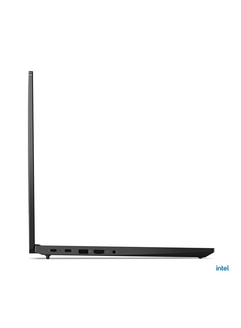 ThinkPad E16 Gen 1 (Upgraded Version) Laptop With 16-Inch WUXGA Display, Core i7-13700H Processor/16GB RAM/512GB SSD/Windows 11 Pro/Integrated Intel Iris Xe Graphics English/Arabic Black - pnsku/N70053116V/45/_/1709879473/ae95aaae-6193-47ed-9f61-33a4cdb34771