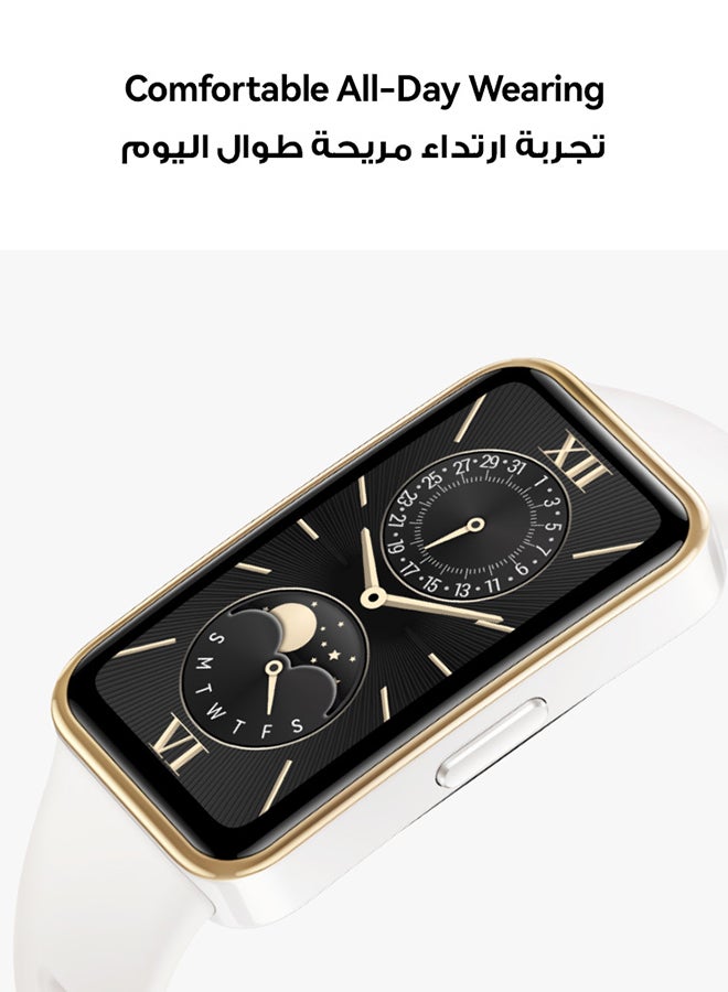 هواوي ساعة ذكية باند 9، تصميم نحيف للغاية ومريح في الارتداء، تحليل علمي للنوم، عمر بطارية متين، نظام تشغيل IOS وAndroid أسود نجمي - Image 3