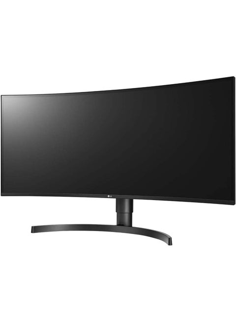 34-Inch UltraWide WQHD VA Curved Monitor with USB Type-C, 100Hz Refresh Rate, 5ms (GtG), HDR10, 16.7M Colors / sRGB 99%, HDR10, AMD FreeSync, One Click Stand, USB-C 65 W, DP / HDMI | 34WR55QC-B Black