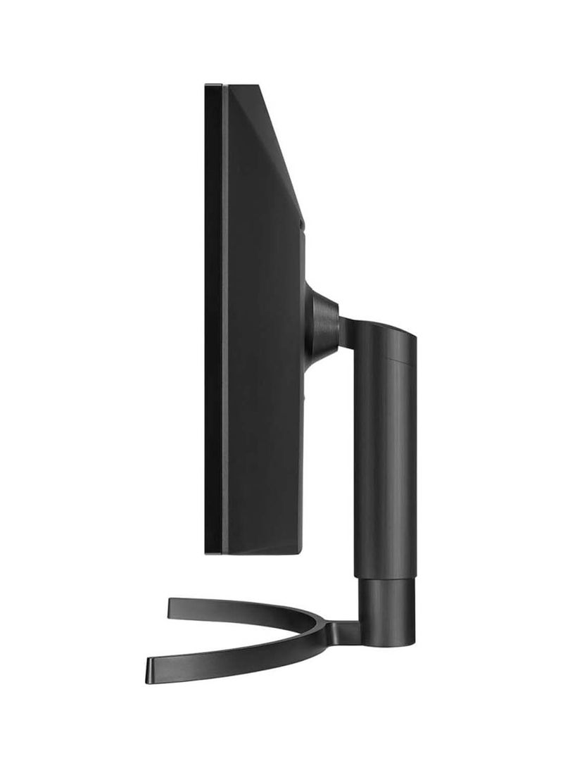 34-Inch UltraWide WQHD VA Curved Monitor with USB Type-C, 100Hz Refresh Rate, 5ms (GtG), HDR10, 16.7M Colors / sRGB 99%, HDR10, AMD FreeSync, One Click Stand, USB-C 65 W, DP / HDMI | 34WR55QC-B Black