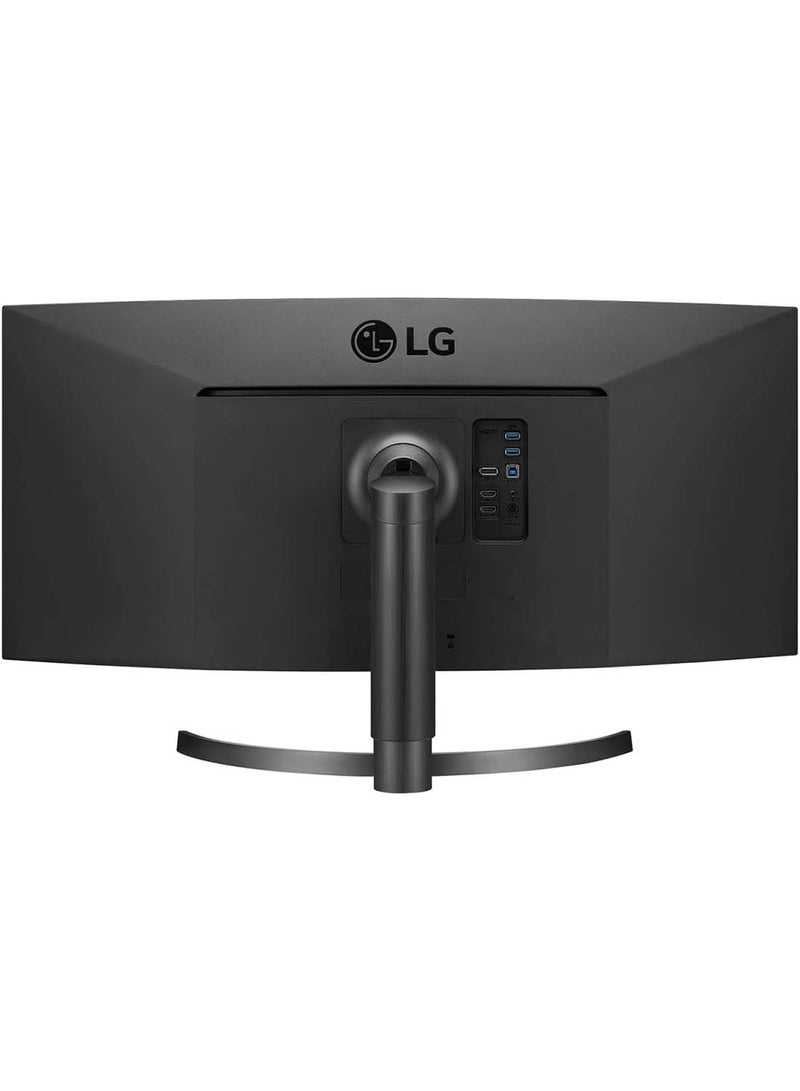 34-Inch UltraWide WQHD VA Curved Monitor with USB Type-C, 100Hz Refresh Rate, 5ms (GtG), HDR10, 16.7M Colors / sRGB 99%, HDR10, AMD FreeSync, One Click Stand, USB-C 65 W, DP / HDMI | 34WR55QC-B Black