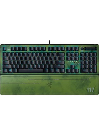 BlackWidow V3 Mechanical Gaming Keyboard: Green Mechanical Switches - Tactile & Clicky - Chroma RGB Lighting - Compact Form Factor - Programmable Macros Halo Infinite - pnsku/N70053211V/45/_/1710144427/d5353cd6-92f9-4ae6-8be2-109026ae951b