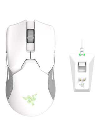 Viper Ultimate-Wireless Gaming Mouse with Charging Dock, HyperSpeed Wireless, Wired - Speedflex Cable, Optical, 20000 DPI, 70 Million Clicks - Mercury | RZ01-03050400-R3M1 White - pnsku/N70053213V/45/_/1710144426/3f2146b3-47e2-4bf2-8b75-48a4104d2bd1