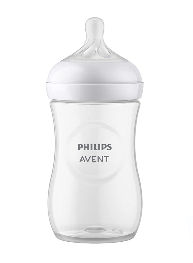 زجاجة حليب أطفال ناتشورال ريسنس مع فتحة تهوية خالية من الهواء سعة 260 مل - Image 2