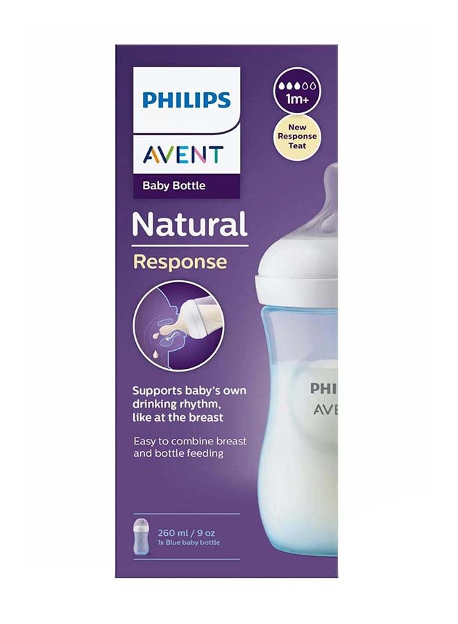 عبوة من 1 زجاجة استجابة طبيعية، 260 مل، أزرق - Image 2