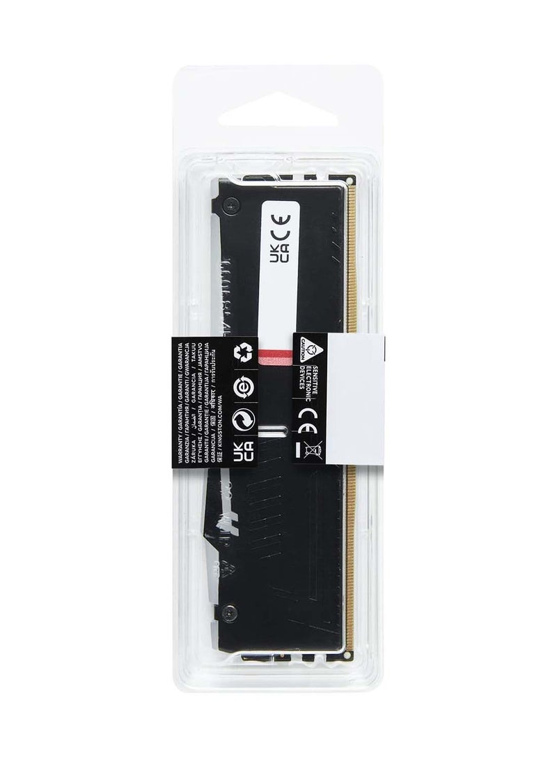 Kingston - Fury Beast DDR5 RGB 32GB 5600MT/s DDR5 CL40 DIMM Desktop Gaming Memory Single Module KF556C40BBA 32 - Image 1