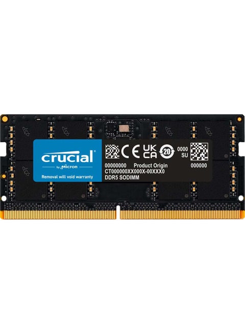 RAM 16GB DDR5 5600MHz (or 5200MHz or 4800MHz) Laptop Memory CT16G56C46S5
