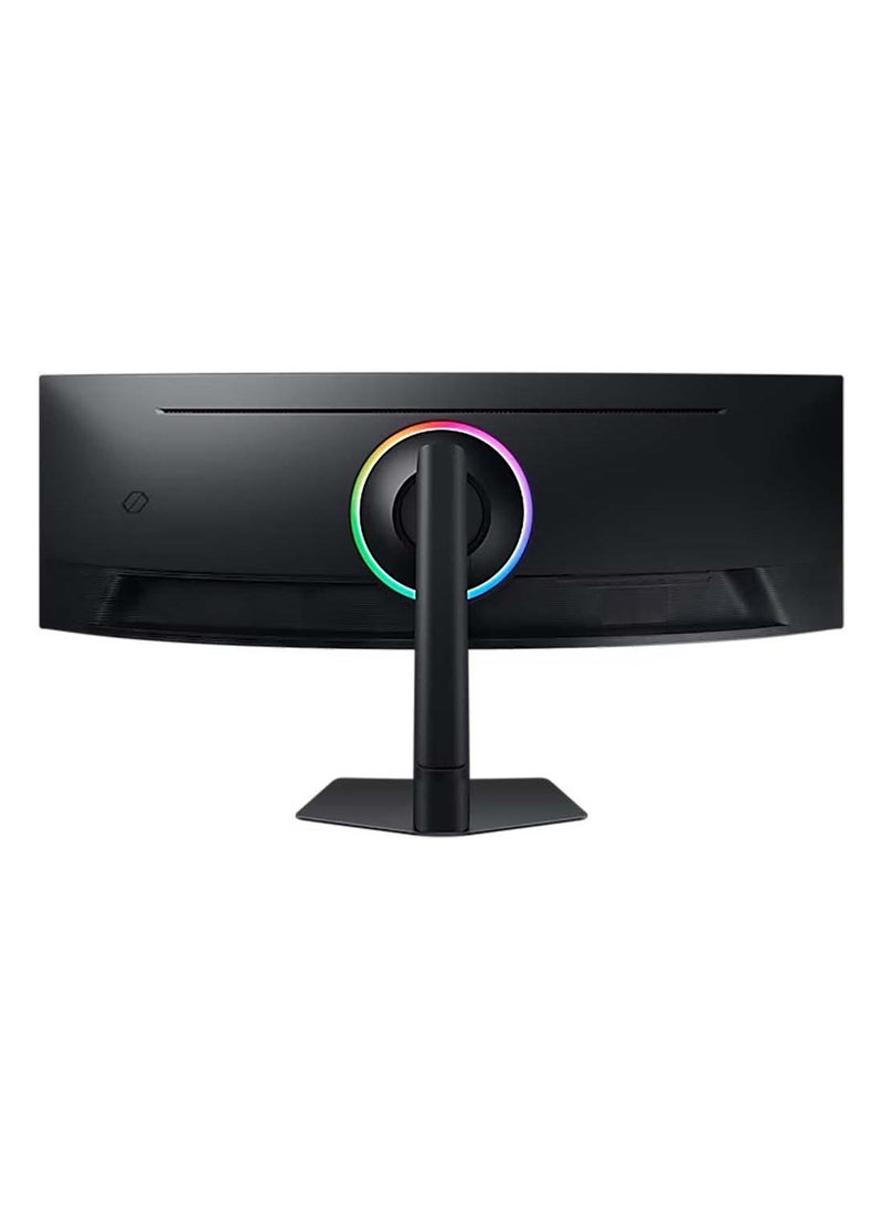 Samsung 49 inch Odyssey G9 Dual QHD Gaming Monitor G9G95C with 1ms Response Time & 240Hz Refresh Rate, 1000R curved screen, AMD FreeSync Premium Pro -  LS49CG954EMXUE Black - Image 2