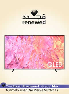Samsung Renewed - 85-Inch Smart QLED TV - 4K 85Q60C Black  - Image 1