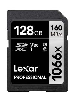 Lexar Professional 1066x 128GB SDXC UHS-I Card Silver Series, Up to 160MB/s Read, for DSLR and Mirrorless Cameras (LSD1066128G-BNNNU) 128 GB  - Image 1