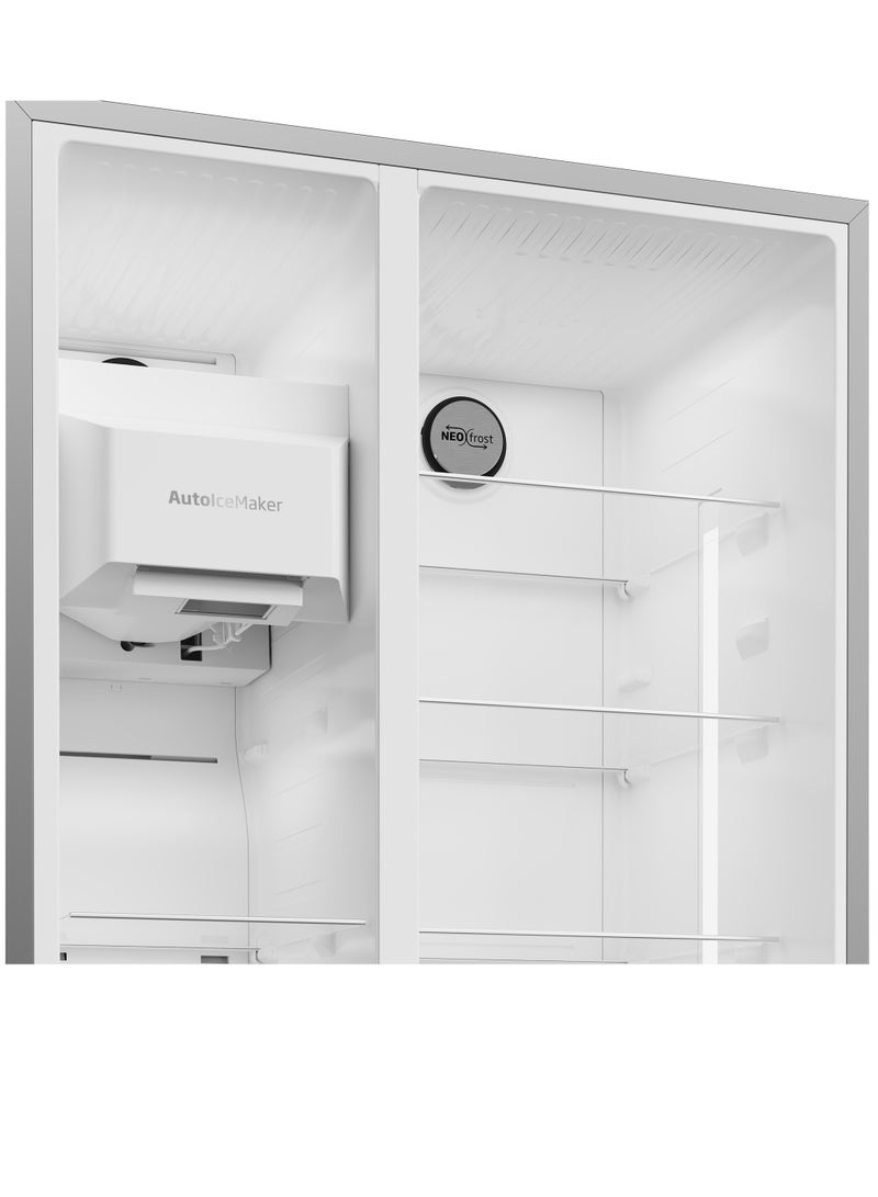 Beko - Side by Side Refrigerator - No-Frost - 525 Litres - Harvest Fresh Technology - ProSmart Inverter Compressor - Direct Water and Ice Dispenser - LED Control Frontal - GN166130XB 7287547932 Prinbia - Image 1