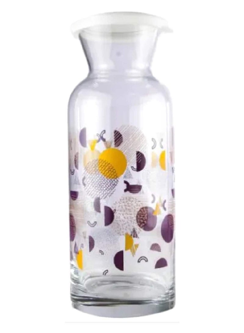 باساباتشي كارافه الحفلات الأرجوانية 700 مل بغطاء سيليكون - Image 4