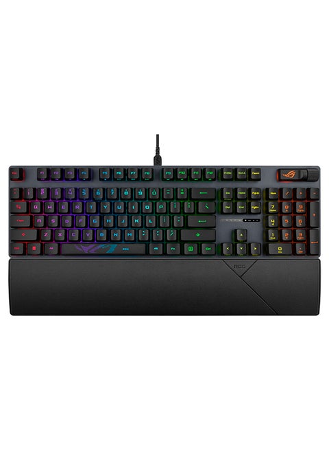 ROG Strix Scope II RX Gaming Keyboard, IP57, Dampening Foam, Pre-lubed ROG RX Red Optical Switches, PBT Keycaps, multi-function controls, Xbox Game Bar function hotkeys, RGB