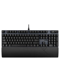 أسوس لوحة مفاتيح الألعاب ASUS ROG Strix Scope II RX، IP57، رغوة مبللة، مفاتيح ضوئية حمراء ROG RX مشحمة مسبقًا، أغطية مفاتيح PBT، عناصر تحكم متعددة الوظائف، مفاتيح التشغيل السريع لوظيفة Xbox Game Bar، RGB-أسود  - Image 2