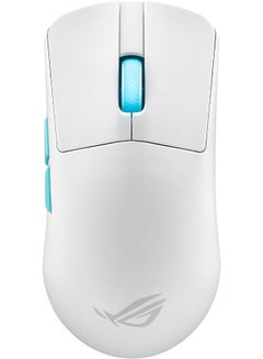 Asus ROG Harpe Ace Aim Lab Edition Wireless Gaming Mouse, 54 g Lightweight, 2.4GHz RF, Bluetooth, 36K DPI Sensor, 5 Buttons, ROG SpeedNova, ROG Omni Receiver, Esports & FPS Gaming, White