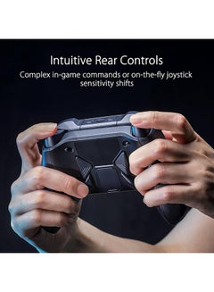 ASUS ROG Raikiri Pro Wireless PC controller, OLED display, USB-C/2.4GHz/BT on PC, USB-C on Xbox, 4 remappable rear buttons, step/linear triggers, adjustable joystick sensitivity, 3.5mm jack, ESS DAC  - Image 4