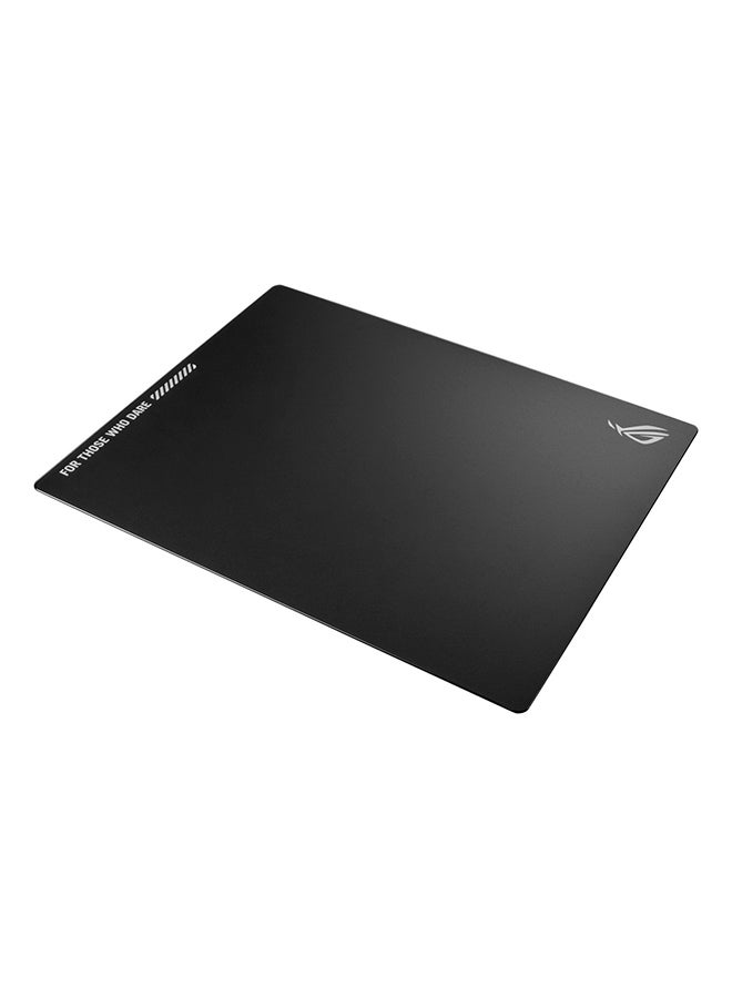 ASUS ROG Moonstone Ace L Tempered Glass Gaming Mouse Pad, Ultrafast Glides, Noise-Reducing Design,  9H Tempered Glass, Impact & Scratch Resistant, Anti-slip Silicone Base, 500 x 400 mm, Black | 90MP03L0-BPUA00  - Image 4