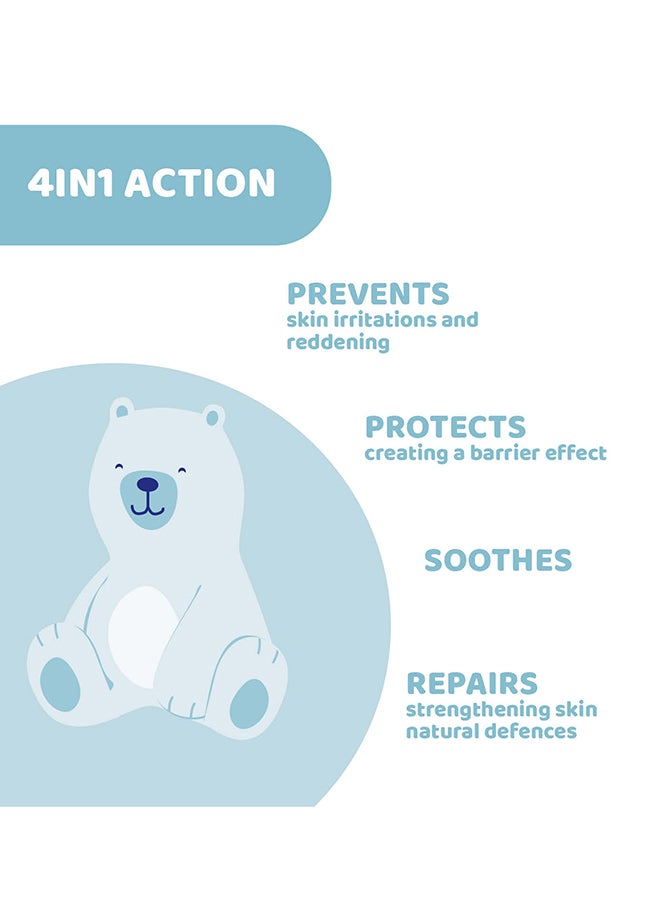Chicco 4 in 1 Natural Sensation Nappy Cream, 100 ML, 0M+  - Image 5
