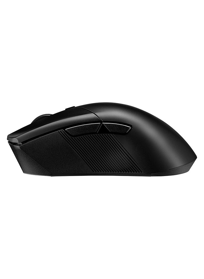 ASUS - ASUS ROG Gladius III Wireless Gaming Mouse, 3 Connection Modes - Wired / Bluetooth / RF 2.4 GHz, 36000  DPI Optical Sensor, 6 Programmable Buttons, RGB, 85 Hour Battery Life, Ergonomic, Black - Image 1