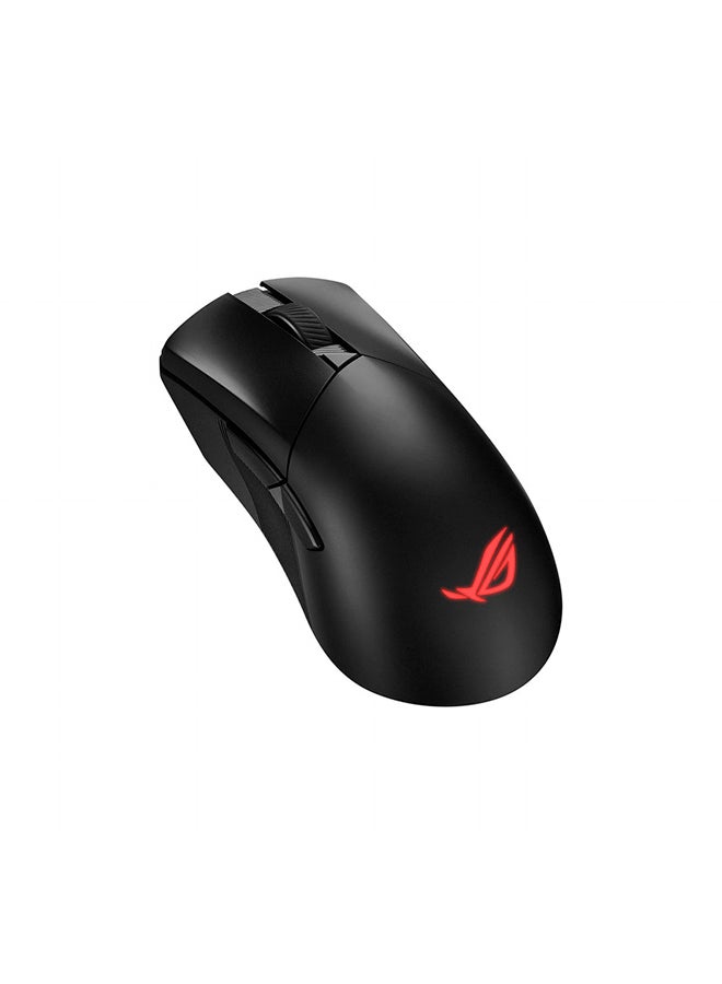 ASUS - ASUS ROG Gladius III Wireless Gaming Mouse, 3 Connection Modes - Wired / Bluetooth / RF 2.4 GHz, 36000  DPI Optical Sensor, 6 Programmable Buttons, RGB, 85 Hour Battery Life, Ergonomic, Black - Image 1