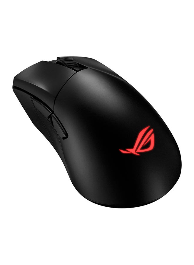 ASUS - ASUS ROG Gladius III Wireless Gaming Mouse, 3 Connection Modes - Wired / Bluetooth / RF 2.4 GHz, 36000  DPI Optical Sensor, 6 Programmable Buttons, RGB, 85 Hour Battery Life, Ergonomic, Black - Image 1