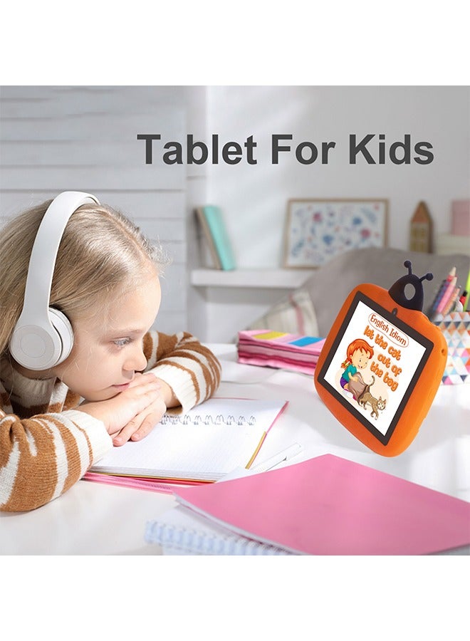 C idea 7 Inch Tablet For Kids, Android 9 Kids 4Gb+64Gb WiFi HD Display Screen Iwawa Dual Camera Children Toddler Safety Educational Learning Tablet With Case For Boys And Girls  - Image 2
