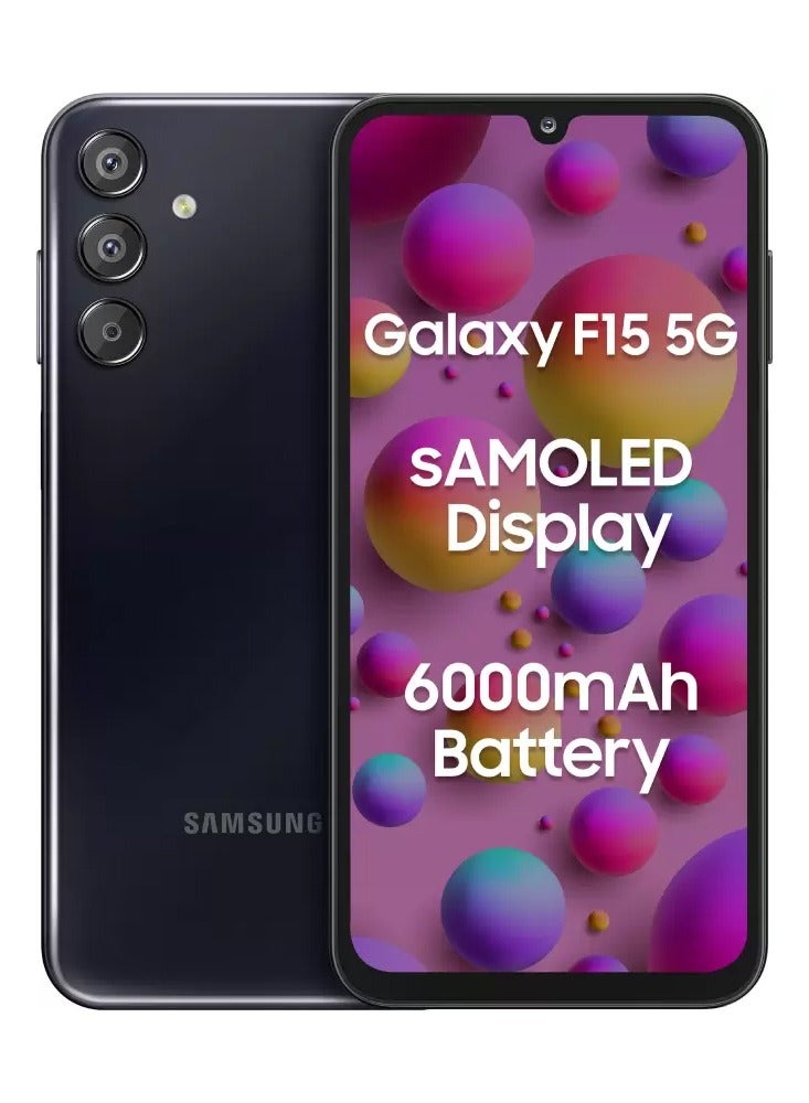 سامسونج جالاكسي F15 5G (أسود رمادي، 1 جيجابايت) (4 جيجابايت رام)  - Image 1
