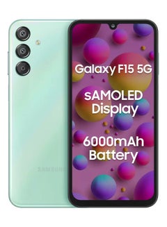 Galaxy F15 5G (Jazzy Green, 128 Gb)  (6 Gb Ram)