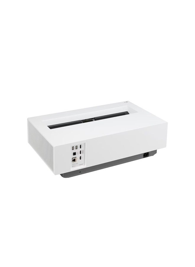 إل جي جهاز عرض ليزر UST بدقة 4K UHD HU715QW.AMI باللون الأبيض  - Image 5