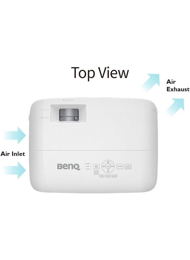 BenQ MX808STH 3600 Lumens XGA Short Throw Projector 9H.JMG77.13R White - Image 4