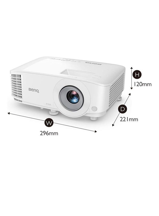 BenQ MX808STH 3600 Lumens XGA Short Throw Projector 9H.JMG77.13R White - Image 3