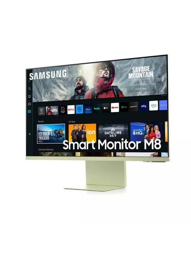 سامسونج - 32 بوصة (80 سم) 4K USB C WIFI، مع تجربة تلفزيون ذكية وكاميرا - Image 1