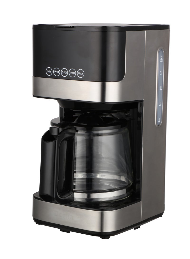 KOOLEN Coffee Maker Digital With Filter 1.8 L 900 W 800100014 Black  - Image 1