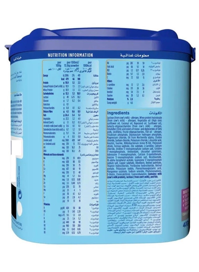 Aptamil Prosyneo Ha Stage 1 Powder Milk Unflavoured 400grams  Single  - Image 2