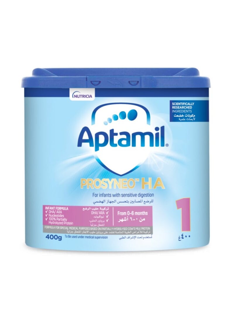 Aptamil Prosyneo Ha Stage 1 Powder Milk Unflavoured 400grams Single - Image 2