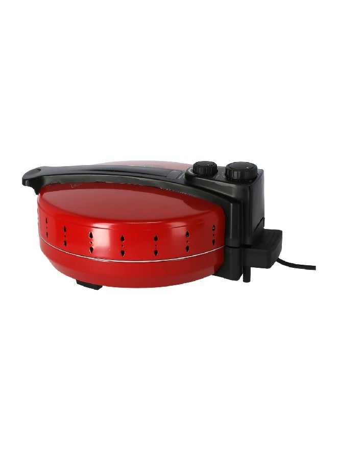 Hamilton Beach Non Stick Coated Auto Shut Pizza Maker 1200 W 31700-SAU Red - Image 5