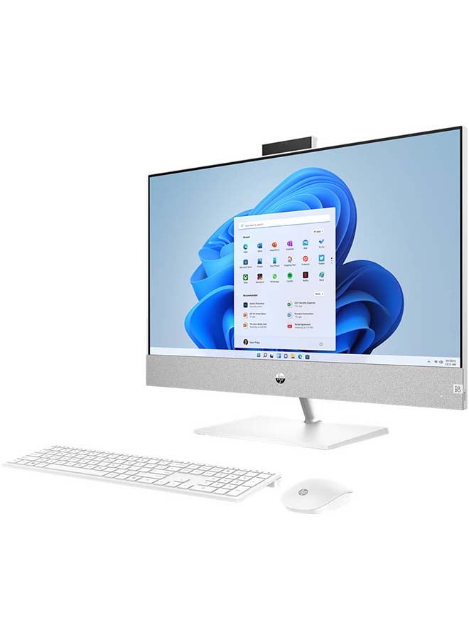 HP - Pavilion 27-CA2152NH All-In-One With 27-Inch Display, Core i7-13700 Processor/16GB RAM/1TB SSD/4GB Nvidia GeForce RTX3050 Graphics Card/Windows 11 Pro/ English White - Image 1