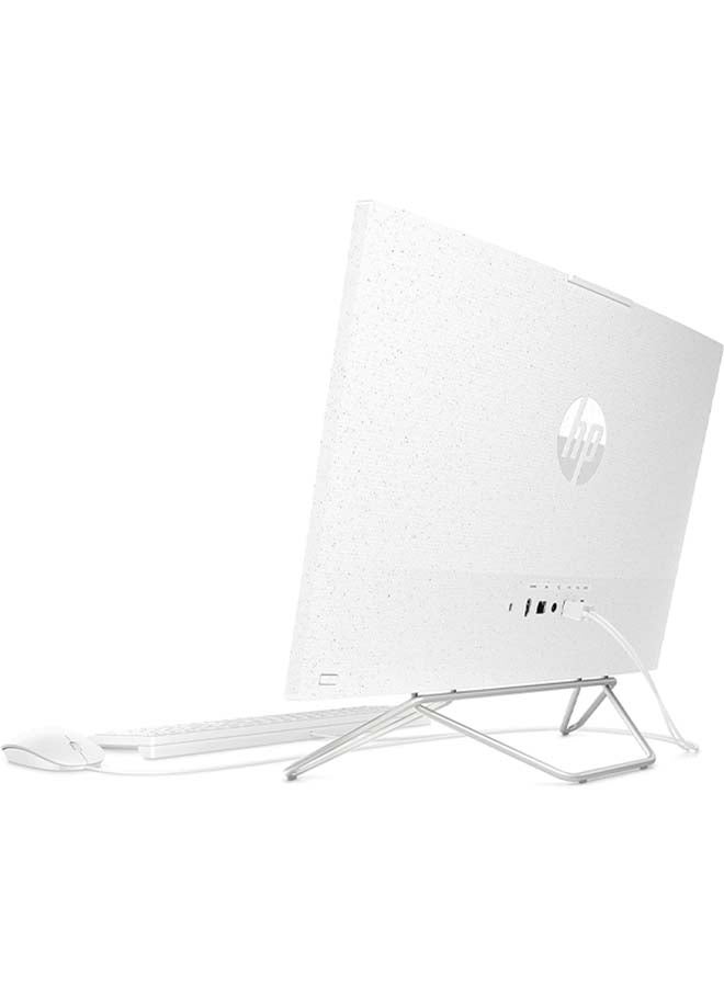 HP - All-In-One 24-CB1032D With 23.8-Inch Display, Core i7-1255U Processor/16GB RAM/1TB HDD + 256GB SSD/Intel Iris Xe Graphics/Windows 11 Home English English White - Image 1