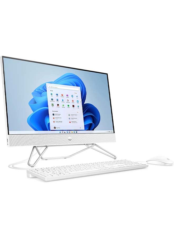 HP - All-In-One 24-CB1032D With 23.8-Inch Display, Core i7-1255U Processor/16GB RAM/1TB HDD + 256GB SSD/Intel Iris Xe Graphics/Windows 11 Home English English White - Image 1