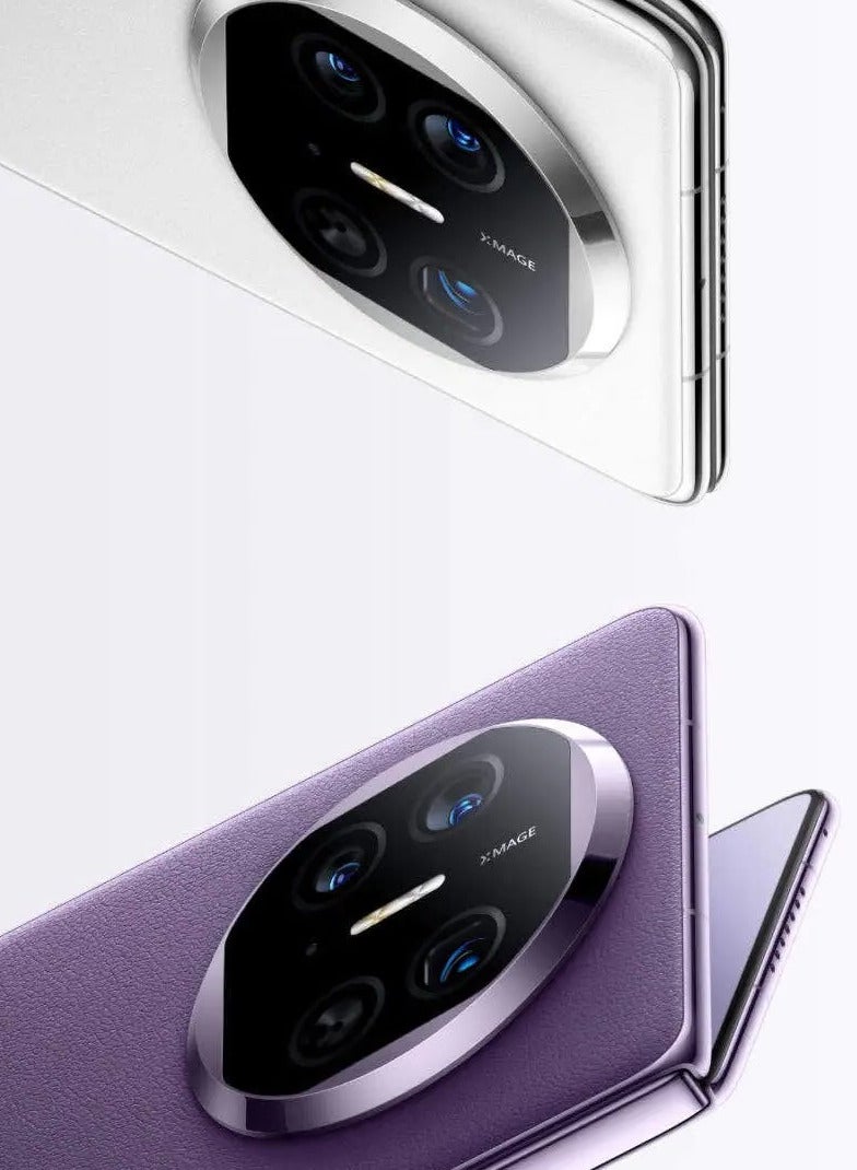 Mate X5 Folded Screen 12GB+512GB Mobile Phone 7.85 Inches Kunlun Glass Screen HarmonyOS 4.0 Kirin 9000S NFC Smartphone White Chinese Version