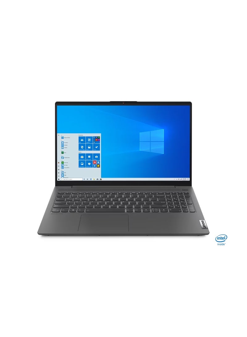 لينوفو - لابتوب ايديا باد 5 15IL05 شاشة 15.6 كاملة الوضوح / كور  i7-1165G7 / ذاكرة وصول عشوائي رام 8 جيجابايت / سعة 1 تيرا بايت إتش دي دي + 128 جيجابايت إس إس دي / بطاقة إنفيديا جي فورس إم إكس 450 سعة 2 جيجابايت / نظام تشغيل ويندوز 11 برو الإنجليزية/العربية رمادي - Image 1