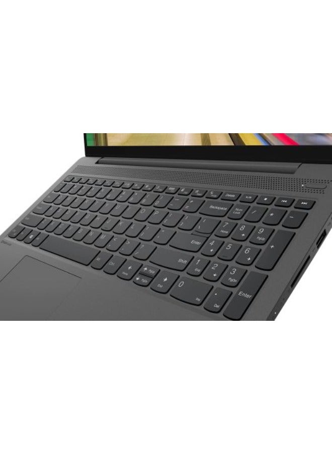لينوفو - لابتوب ايديا باد 5 15IL05 شاشة 15.6 كاملة الوضوح / كور  i7-1165G7 / ذاكرة وصول عشوائي رام 8 جيجابايت / سعة 1 تيرا بايت إتش دي دي + 128 جيجابايت إس إس دي / بطاقة إنفيديا جي فورس إم إكس 450 سعة 2 جيجابايت / نظام تشغيل ويندوز 11 برو الإنجليزية/العربية رمادي - Image 1