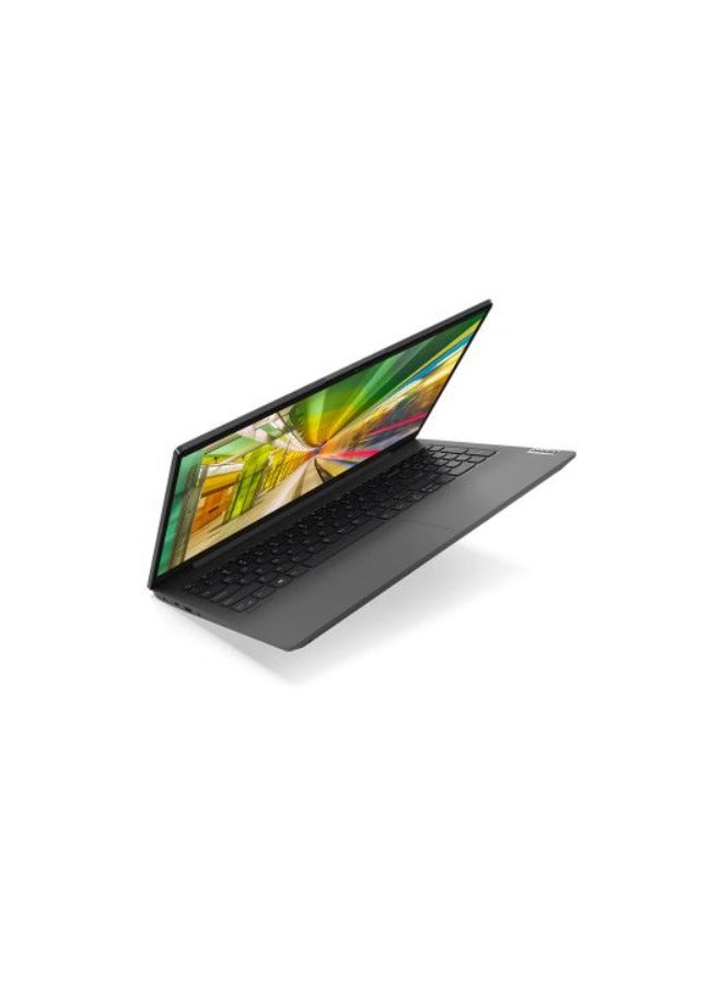 لينوفو - لابتوب ايديا باد 5 15IL05 شاشة 15.6 كاملة الوضوح / كور  i7-1165G7 / ذاكرة وصول عشوائي رام 8 جيجابايت / سعة 1 تيرا بايت إتش دي دي + 128 جيجابايت إس إس دي / بطاقة إنفيديا جي فورس إم إكس 450 سعة 2 جيجابايت / نظام تشغيل ويندوز 11 برو الإنجليزية/العربية رمادي - Image 1