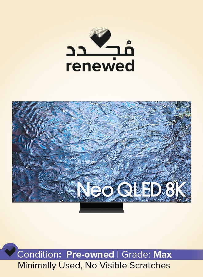 Samsung Renewed -  75 -Inch Smart Neo QLED TV - 8K -120Hz 75QN900C Black  - Image 1