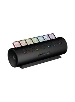 Streamplify Streamplify HUB CTRL 7 7-Port RGB USB Hub 2.0A USB Port fast Charging Black  - Image 1