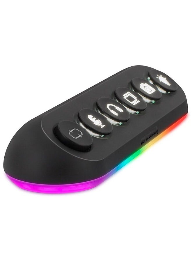 Streamplify - Streamplify HUB DECK 5 RGB USB Hub 5-port USB Hub Power Charging - Image 1