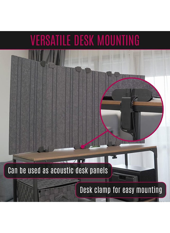 Streamplify Acoustic Panel 6 Pack Grey - Image 2