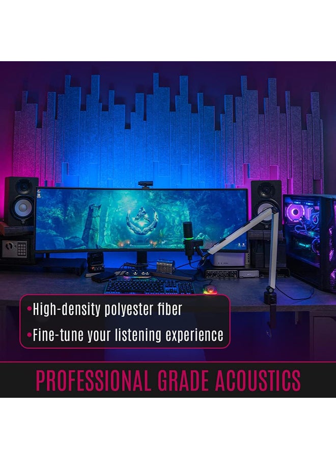 Streamplify Acoustic Panel 6 Pack Grey - Image 4